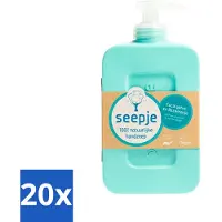 Seepje - Handzeep - Eucalyptus met Rozemarijn - 300 ml - Antiseptische Geur - Bulkverpakking - 20 stuks