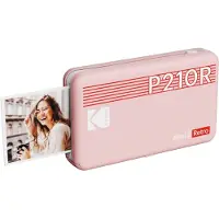 Kodak P210R Mini 2 Retro Pink - Mini Photo Printer - 2.1x3.4 inch