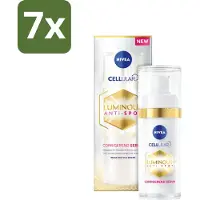 Nivea - Gezichtsserum - CELLular LUMINOUS630 Tegen Vlekken - Tegen pigmentvlekken - Voor alle huidtypen - Met Hyaluron & Vitamine E - 30 ml - Bulkverpakking - 7 stuks