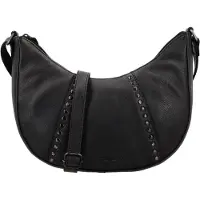 Hide & Stitches Moonbag Schoudertas Redwood Zwart