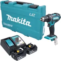 Makita DDF 482 RTK accuboormachine 18 V 62 Nm + 2x accu 5,0 Ah + oplader + koffer