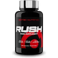 Scitec Nutrition - RUSH (120 capsules) - 30 doseringen - caffeine - taurine - synefrine - pre-workout
