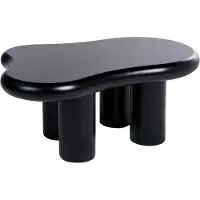 Beliani ONDLE - Salontafel - Zwart - MDF