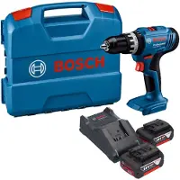 Bosch GSB 18V-25 Professional accu-slagboormachine 18 V 56 Nm + 2x accu 5,0 Ah + oplader + L-Case