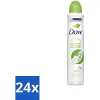 Dove 24 x Deodorant Spray - Komkommer & Groene Thee - 200 ml - Deodorant - Antitranspirant - Cucumber & Green Tea - Deodorant Spray - 72 Uur Bescherming