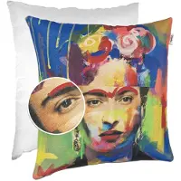 ANRO Frida Kahlo Pop Art Sierkussen 40x40 cm - Gobelin