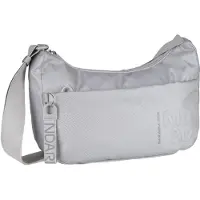 Mandarina Duck schoudertas MD20 Hobo Bag Cocoon Lichtgrijs
