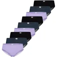 Schiesser Dames brazil slip 9 pack 95/5 Modern Cotton