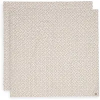 Jollein Hydrofiele Doek Large - 115x115cm - Soft Plumes - 2 Stuks