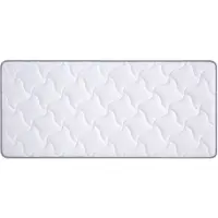 OKWISH Pocketveringmatras 140x190x10 cm - 7 Zones Met Traagschuim - Stevig Ligcomfort H3 - Voor Slaapbank En Opklapbed - Oeko Tex - Wit