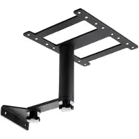 Sotech Tuinligstoel, aanbouwtafel, draaibaar, roestvrij staal 201, zwart