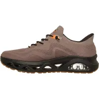 SKECHERS Slip-ins UNO Glide-Step Air Gliders heren sneakers, bruin, maat 45 EU