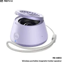 Remax RB-MB02 - Bluetooth speaker - 5W - Magnetisch met houder - Paars