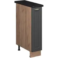 Vicco Apotheekkast Fame-Line, Anthrazit-Gold Landhaus/Goudkleurig Eiken, 20 cm, WB Antraciet