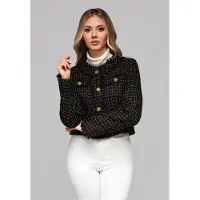 OMBRE Blazer - Regular Fit - Knopen Zwart L
