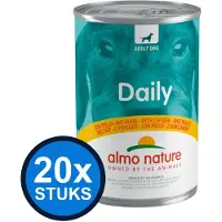 Almo Nature 20x Daily cat blik kip 400gr