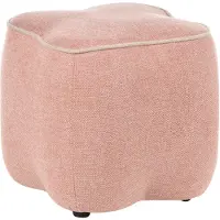 Beliani JUNO - Poef - Roze - Polyester