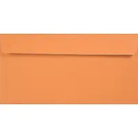 Netuno Gladde oranje enveloppen A4 - 110 x 220 mm - 25 stuks - HK zelfklevend met plakstrip - 120 gram - Kreative -