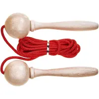 Acrobat springtouw 5 m rood