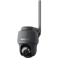 Reolink Go PT Ultra - 4K 4G LTE PT-buitencamera - 360° Dekking - Auto-tracking - Ingebouwde SIM-kaart - Grijs