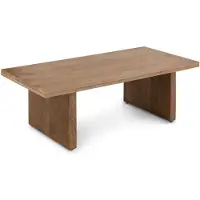 Idimex Salontafel MALABO 120 x 60 cm van mangohout – lichtbruin