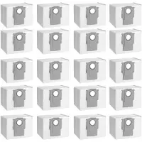 AreoSe - Stofzuigerzakken voor ROBOROCK S7 MaxV Ultra/Q7/Q7+/S8+/S8 Pro Ultra - 20 stuks