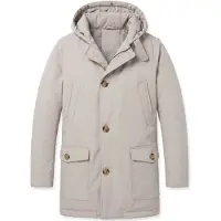 Local Fanatic Parka Heren Winterjas - Heren Winterjas - LF7101 - Beige - Maat XS