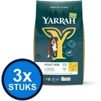 Yarrah 3x dog bio dry adult chicken 2kg