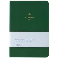 A-Journal A6 My Journal Agenda 2027 - Olijfgroen