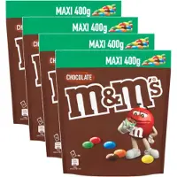 M&M 'S Chocolate - Multipack - Melk Chocolade Snoepjes - 1600g (4x400g)
