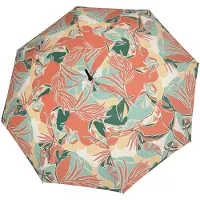 Doppler paraplu Nature Long AC Printed Pattern Hygge Bloom veelkleurig