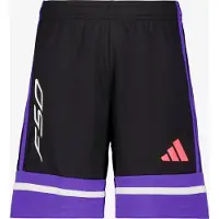 Adidas F50 SHO Y kinder voetbalshort zwart paars maat 122/128