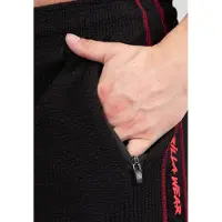 Gorilla wear Functionele broek rood / zwart