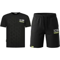 True Rise Zomerset icon oversized t-shirt en short