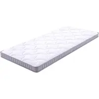 OKWISH Pocketveringmatras 90x190x10 cm - 7 Zones Met Traagschuim En H3 Ligcomfort - Voor Slaapbank En Opklapbed - Oeko-Tex - Wit