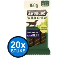 Adventuros 20x snack wild chew small 150gr