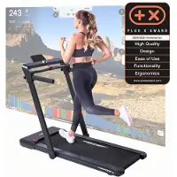 Christopeit Sport CHRISTOPEIT TM 2400 S Loopband - gebarenbediening - Bluetooth - Kinomap - inklapbaar - 14 km/u