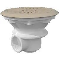 Aquasphere Fluidra ABS bodemput Ø230 mm - beige
