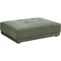 Beliani TORPO - Ottomaan - Groen - Polyester