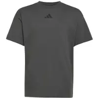 Adidas Sportswear T-shirt met logo - grijs Jongens/Meisjes Katoen Ronde hals - maat 128