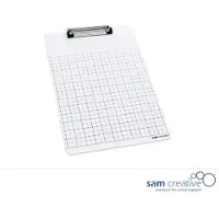 Sam Creative Klembord ruiten - Whiteboard - A4