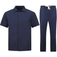 Enos Linnen zomerset oversized twinset