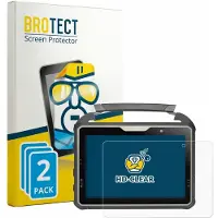 BROTECT - Screenprotector voor DT Research DT302RP - Folie Beschermfolie transparant 2 Stuks