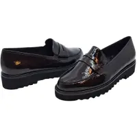 Paul green 2694-130 Sportlack Moro | Lederen dames mocassin