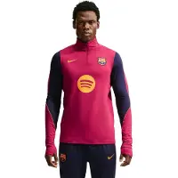 Nike FC Barcelona Strike Trainingstrui 1/4-Zip 2026-2027 Rood Donkerblauw Geel