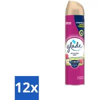 Glade 12 x - Luchtverfrisser Spray - Relaxing Zen - 300 ml - Luchtverfrisser - Geur - Relaxen - Zen - Appel