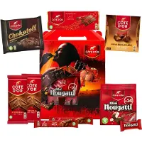 Côte d'Or chocolade giftbox 1067g - melkchocolade - mix van individueel verpakte chocolade - chocolade cadeau