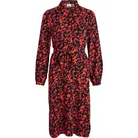 Vila - VILOTTA LUZ L/S MID CALF SHIRT DRESS/SU - Dames - Mini jurken