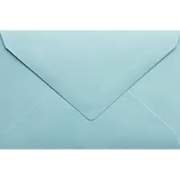 Netuno Gladde blauwe enveloppen A7 - 80 x 120 mm - 25 stuks - NK natgelijmde - 115 gram - Sirio Color -