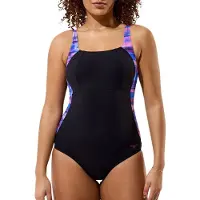 Speedo Luna Lustre Printed 1 Piece Swimsuit